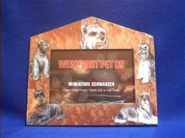 schnauzer picture frame
