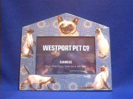 siamese cat picture frame