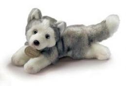 siberian husky plush stuffed animal toy classic