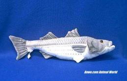 striped bass plush stuffed toy fish