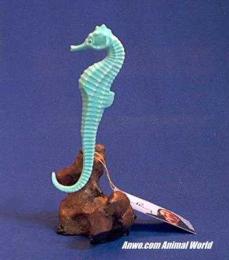 teal seahorse figurine john perry