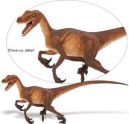 velociraptor toy dinosaur safari