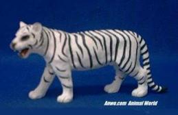 white tiger figurine statue