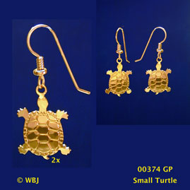 turtle earrings