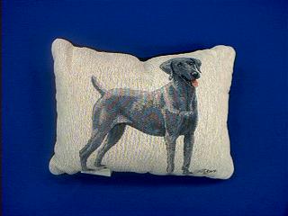 weimaraner pillow