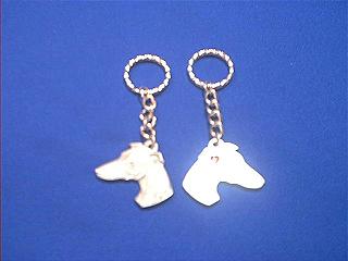 whippet keychain