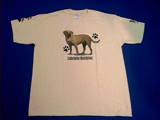yellow lab t shirt