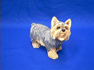 yorkie figurine sandicast
