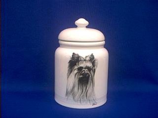 yorkshire terrier cookie jar