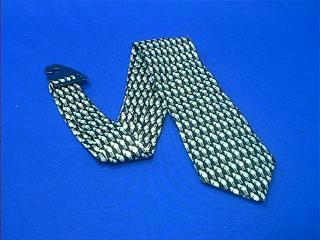 zebra neck tie