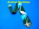 animal neckties