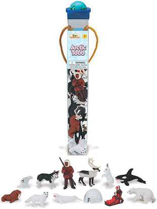 Arctic Animal Toy Tube Assortment At Animal World