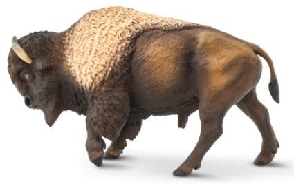 modbydeligt Analytisk blandt Buffalo Toy Miniature Replica Bison at Anwo.com Animal World®