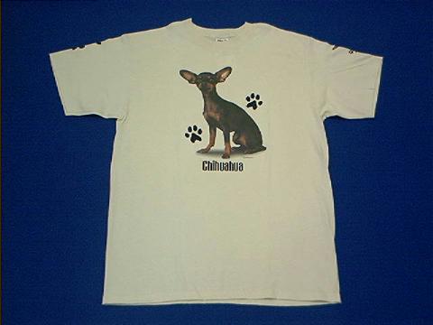 black chihuahua t shirt