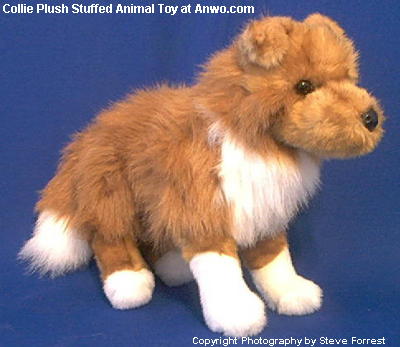 collie dog stuffed animal