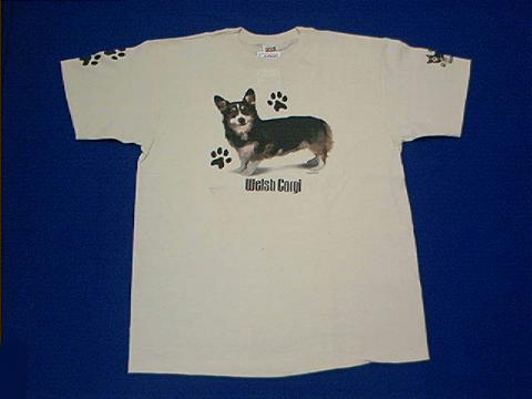 Welsh Corgi Tri Color T Shirt at Animal World®