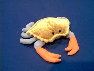 blue crab plush