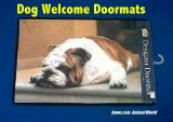 Dog Welcome Doormat