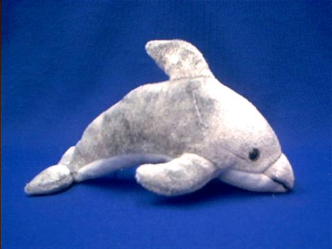 small stuffed dolphin