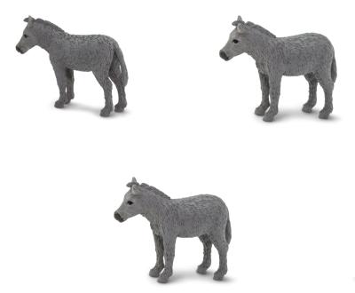 miniature donkey figurines