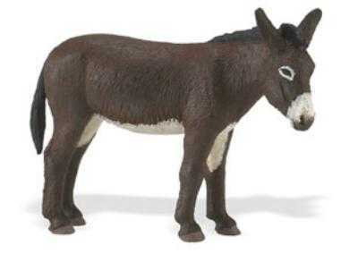 miniature donkey figurines