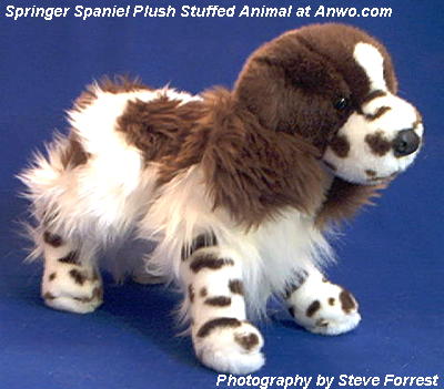 springer spaniel stuffed animal