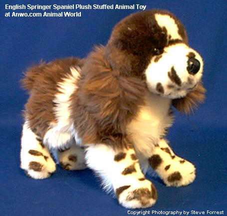 english springer spaniel cuddly toy
