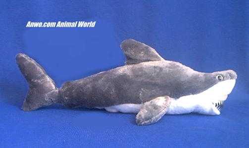 Carorata great white shark stuffed toy kvr meter reading 2 Dozumi animal bit 