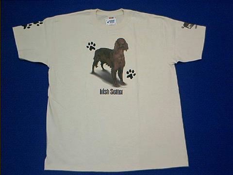 Irish Setter T Shirt Adult and Child Size