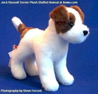 HANSA Jack Russell Terrier Plush Toy - 12-inch Realistic Stuffed Animal Dog