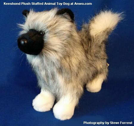 Keeshond Plush Stuffed Animal Toy Dog 