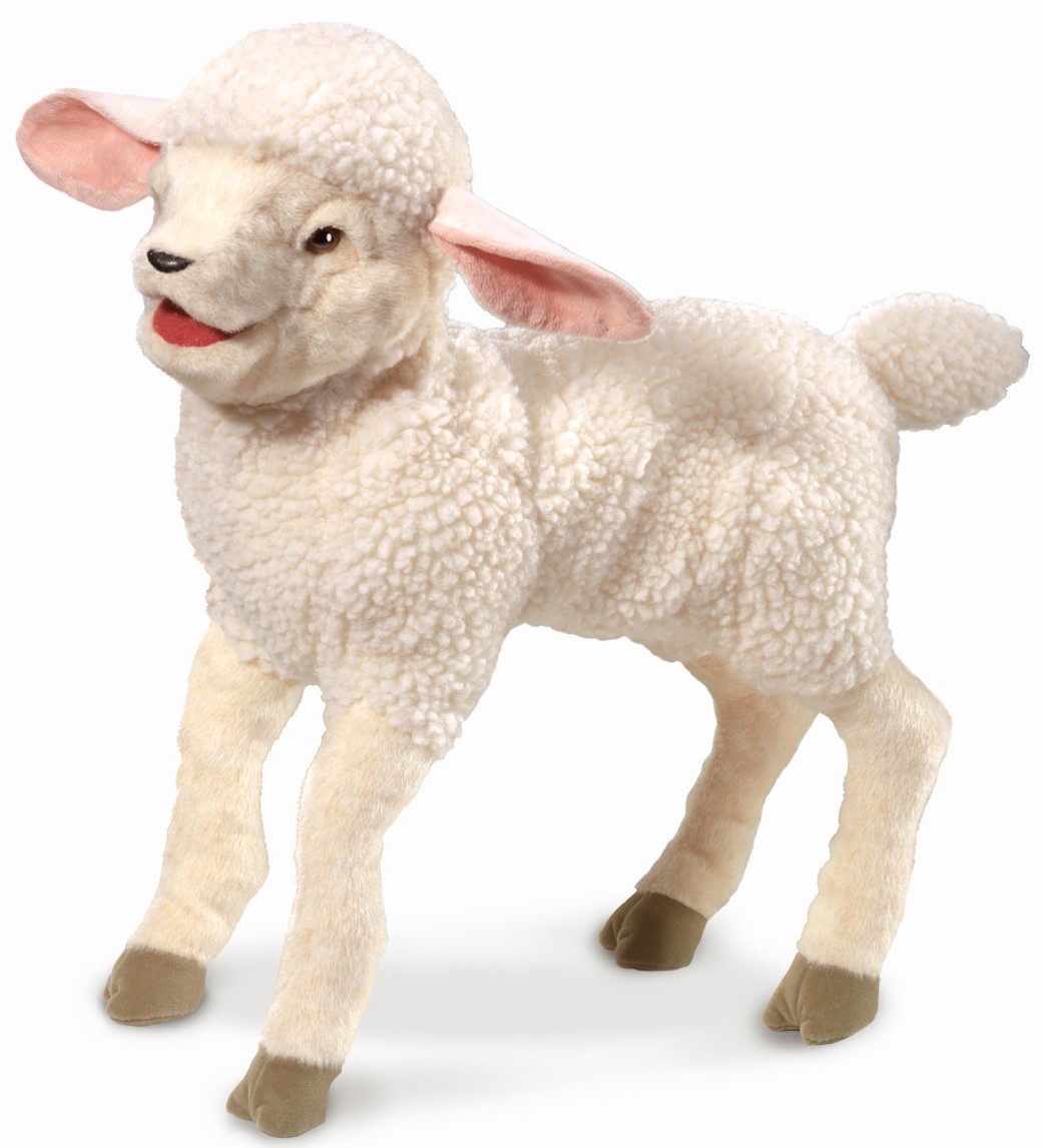 Lambkin Puppet Baby Lamb at Anwo.com Animal World®