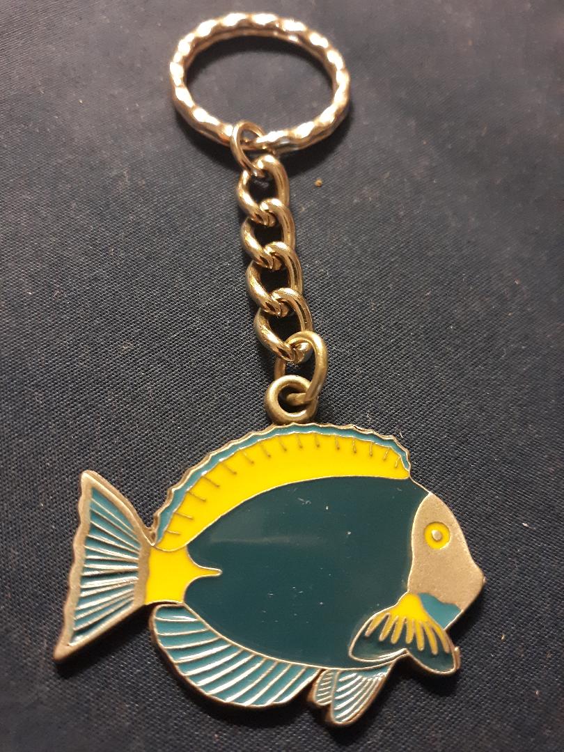 Marine Fish Keychain Pewter USA at Anwo.com Animal World®