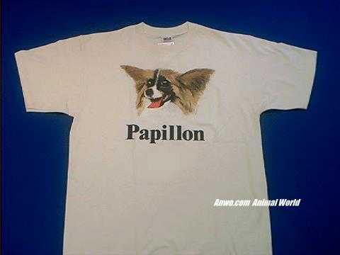 papillon t shirt