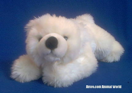 polar bear cub stuffed animal