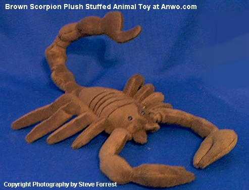 scorpion plush toy