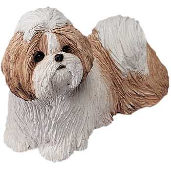 shih tzu sport cut figurine