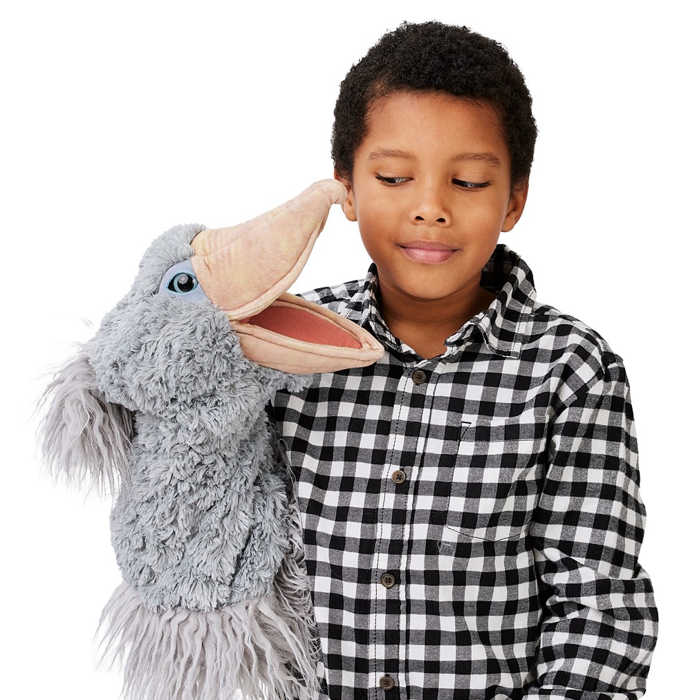 Shoebill Bird Stage Puppet at Anwo.com Animal World