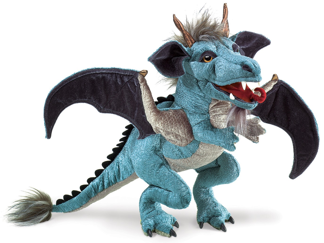 Sky Blue Dragon Puppet at Animal World®