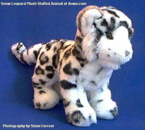 Snow Leopard Stuffed Animal Plush Toy "Irbis"at Anwo Animal World®