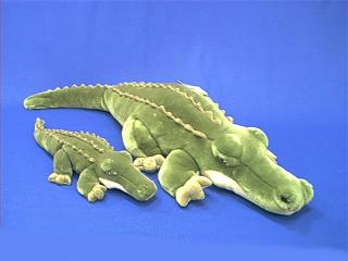 large stuffed animal alligator