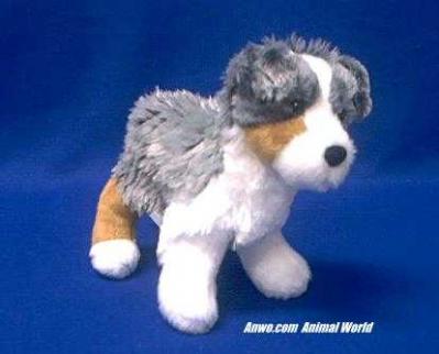 large stuffed australian shepherd