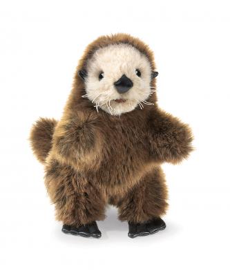 Baby Sea Otter Puppet Plush