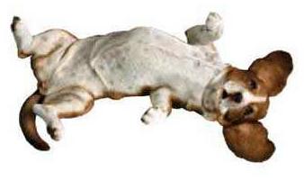 basset hound figurine midsize ms07101