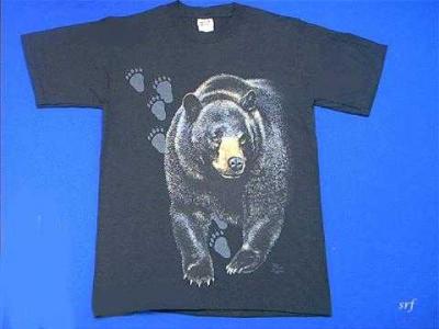 black bear t shirt