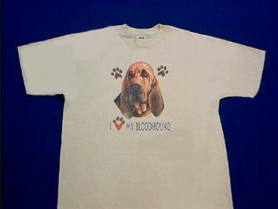 bloodhound  t shirt by Animal World