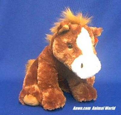 brown horse plush stuffed animal toy el paso