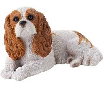 cavalier king charles spaniel figurine statue midsize