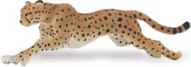 cheetah running toy miniature