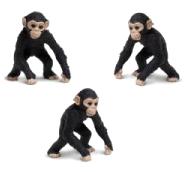 chimpanzee toy mini good luck miniature anwo